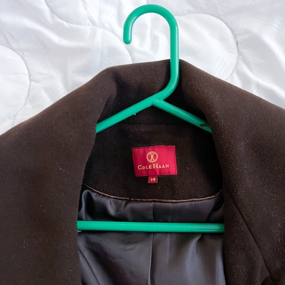 Cole Haan Jacket Long Coat - Picture 2 of 4